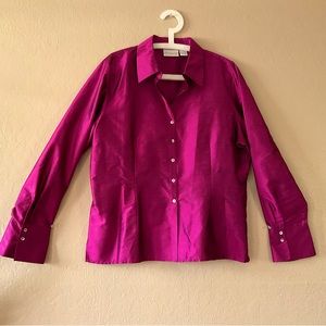 Worthington Silk Blouse - Size 18